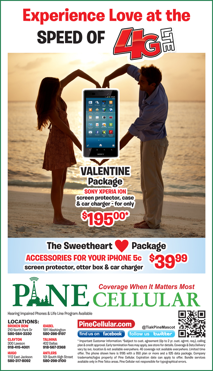 Pine Cellular Cell Phone Company Oklahoma